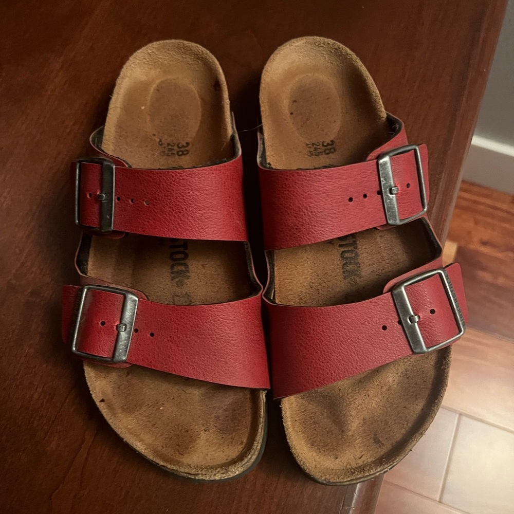 Birkenstock Red Sandals